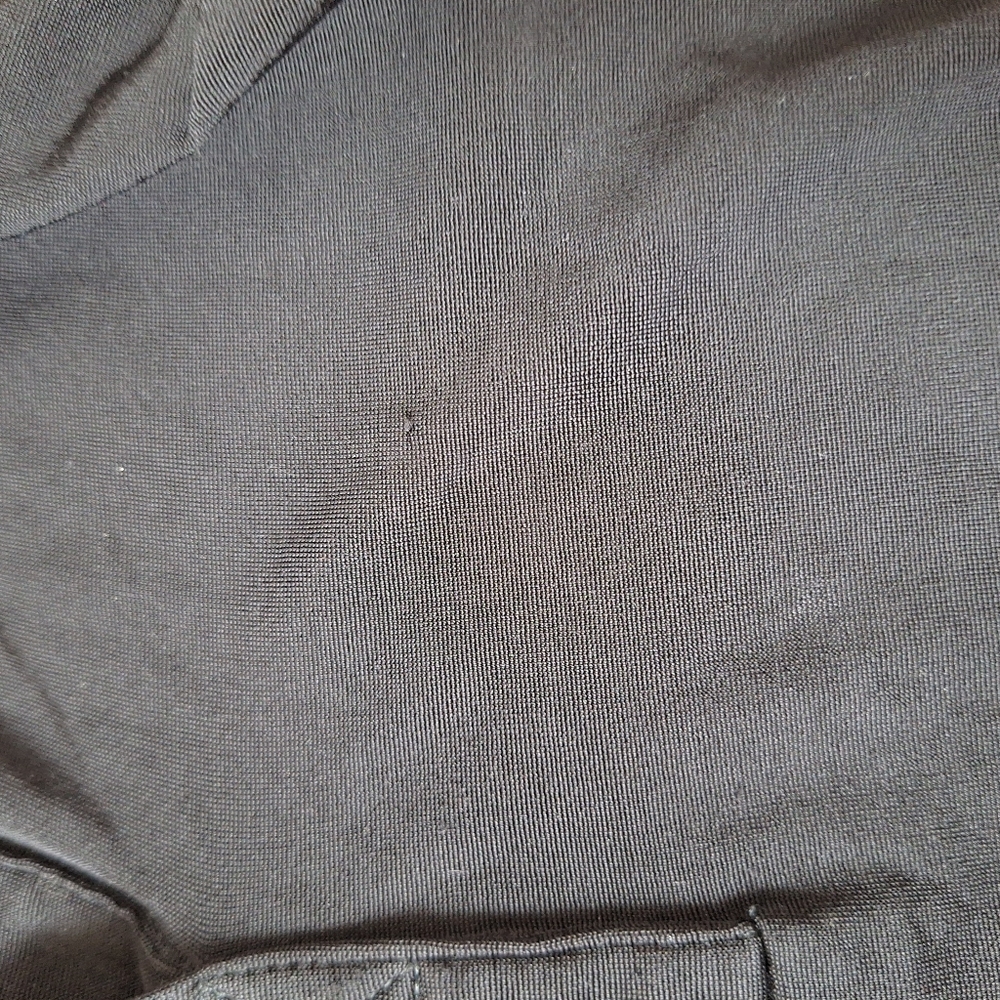 bebe 3/4 Sleeve Polo Top Johnny Collar Preppy Y2K Sexy Small - Picture 8 of 9